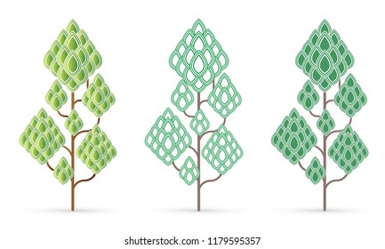 Tree illustration graphic vector