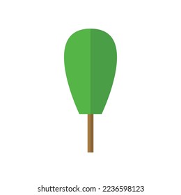 Tree illustration isolated on white background