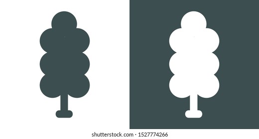 Tree Illustration Symbol Icon Vector