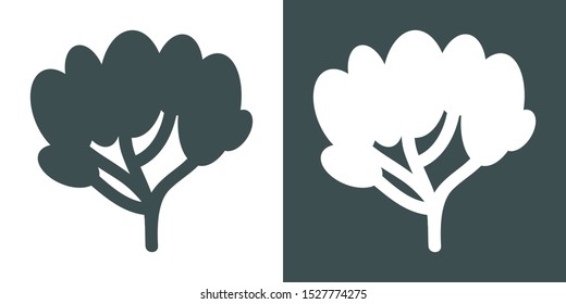 Tree Illustration Symbol Icon Vector