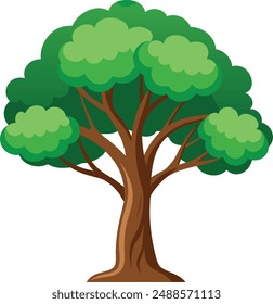 Un diseño de Vector de ilustración de árbol