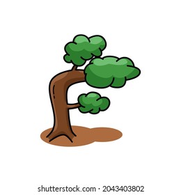 tree illustrations. Can be used to illustrate any nature or healthy lifestyle topic. nature vector