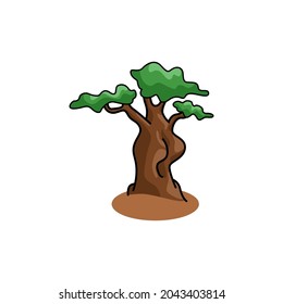 tree illustrations. Can be used to illustrate any nature or healthy lifestyle topic. nature vector