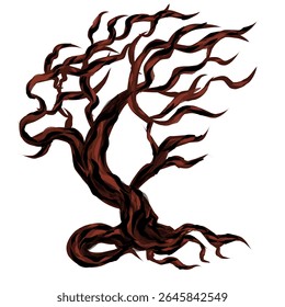 tree image design without leaves