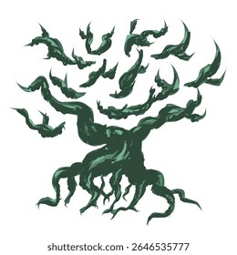 tree image design without leaves