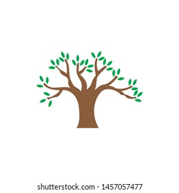 tree image logo design illustration