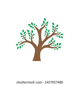 tree image logo design illustration