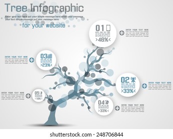 TREE INFOGRAPHIC MODERN