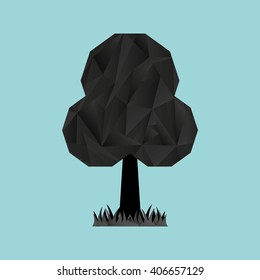 tree isolated design 