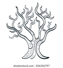 tree isolated  design 