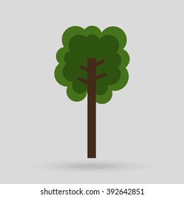 tree isolated design, vector illustration eps10 graphic 