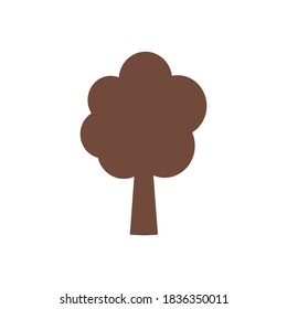 Tree isolated on white background