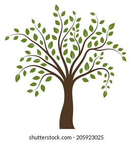 Tree Logo Template Vector Icon Design Stock Vector (Royalty Free ...