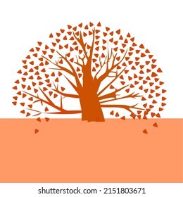 Tree isolated on a white background