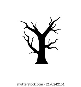 Árbol aislado en fondo blanco