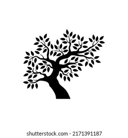 Tree isolated on white background