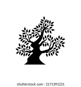 Tree isolated on white background