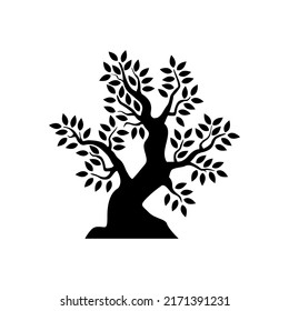 Tree isolated on white background