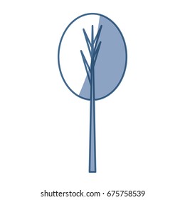 Tree isolated symbol