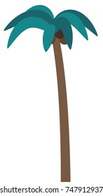 Tree isolated vector illustration