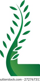 Projeto do logotipo Tree L. Design do logotipo L