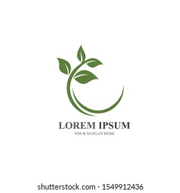  Tree leaf ecology nature element vector