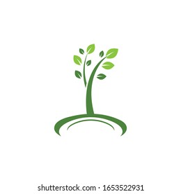  Tree leaf ecology nature element vector