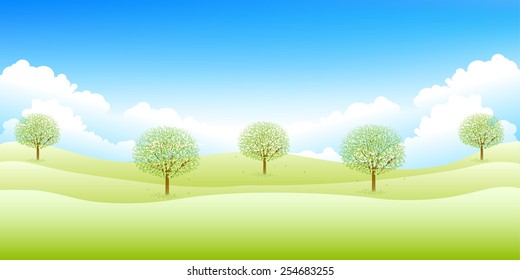 Tree leaf fresh green