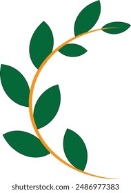 Tree leaf icon art design eps 10