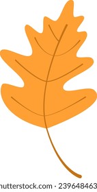 Ilustración del vector de iconos de hoja de árbol