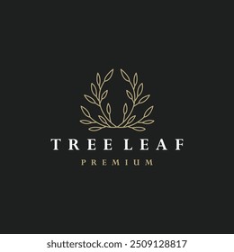tree leaf logo design, root vector  Tree of life logo design inspiration