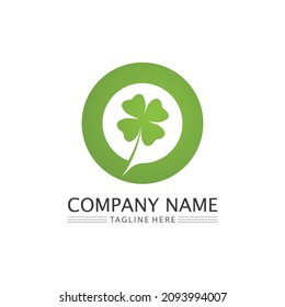 tree leaf logo design vector of green Tree leaf ecology nature element illustration