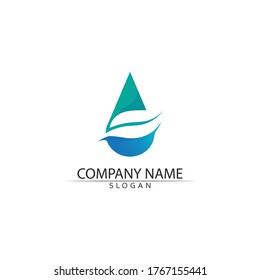 Tree leaf vector and green logo design friendly concept 