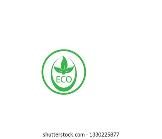 Tree leaf vector logo design, Eco_friendly.-Vector
