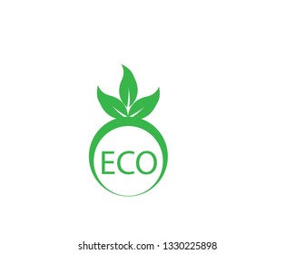 Tree leaf vector logo design, Eco_friendly.-Vector
