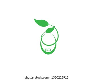 Tree leaf vector logo design, Eco_friendly.-Vector
