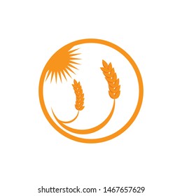 Tree leaf vector logo design, eco-friendly concept