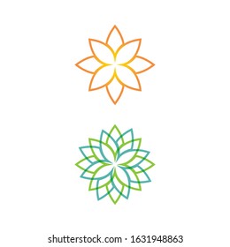 Tree leaf vector logo design eco friendly concept