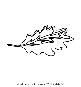 tree leaves icon, vector illustration