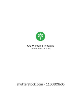  tree leaves logo