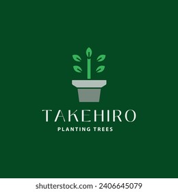 Icono de diseño del logotipo de árbol con hojas 