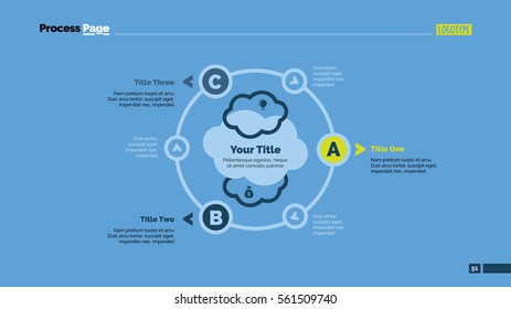 Tree Letters Cycle Slide Template