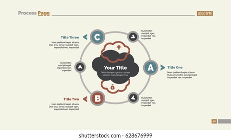 Tree Letters Cycle Slide Template