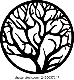 Árbol de la vida, Árbol de la vida Clipart, Árbol de la vida archivos cortados para Cricut, Árbol celta de la vida