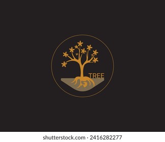 Tree of life collection, Wall Art,  logo design.