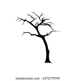 Tree of life logo design inspiration template. Abstract vibrant tree logo design. Root vector