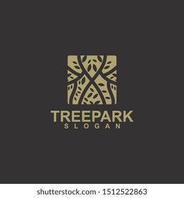 Tree of life logo design inspiration isolated, vector