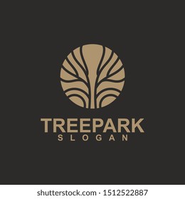 Tree of life logo design inspiration isolated, vector