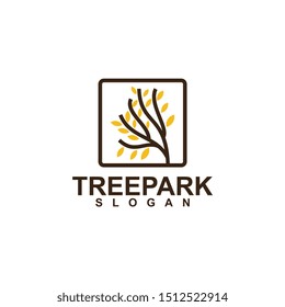 Tree of life logo design inspiration isolated, vector