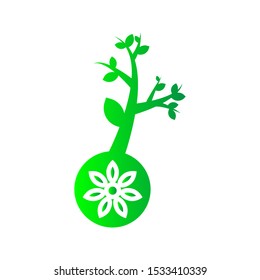 Tree of life logo design inspiration. tree logo illustration on white background